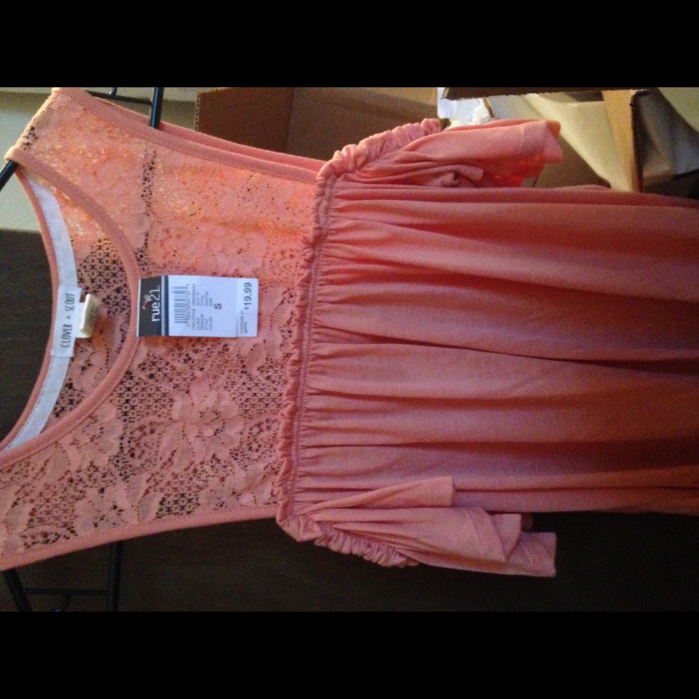 Peach shirt